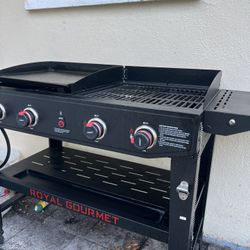 Grill Griddle Combo