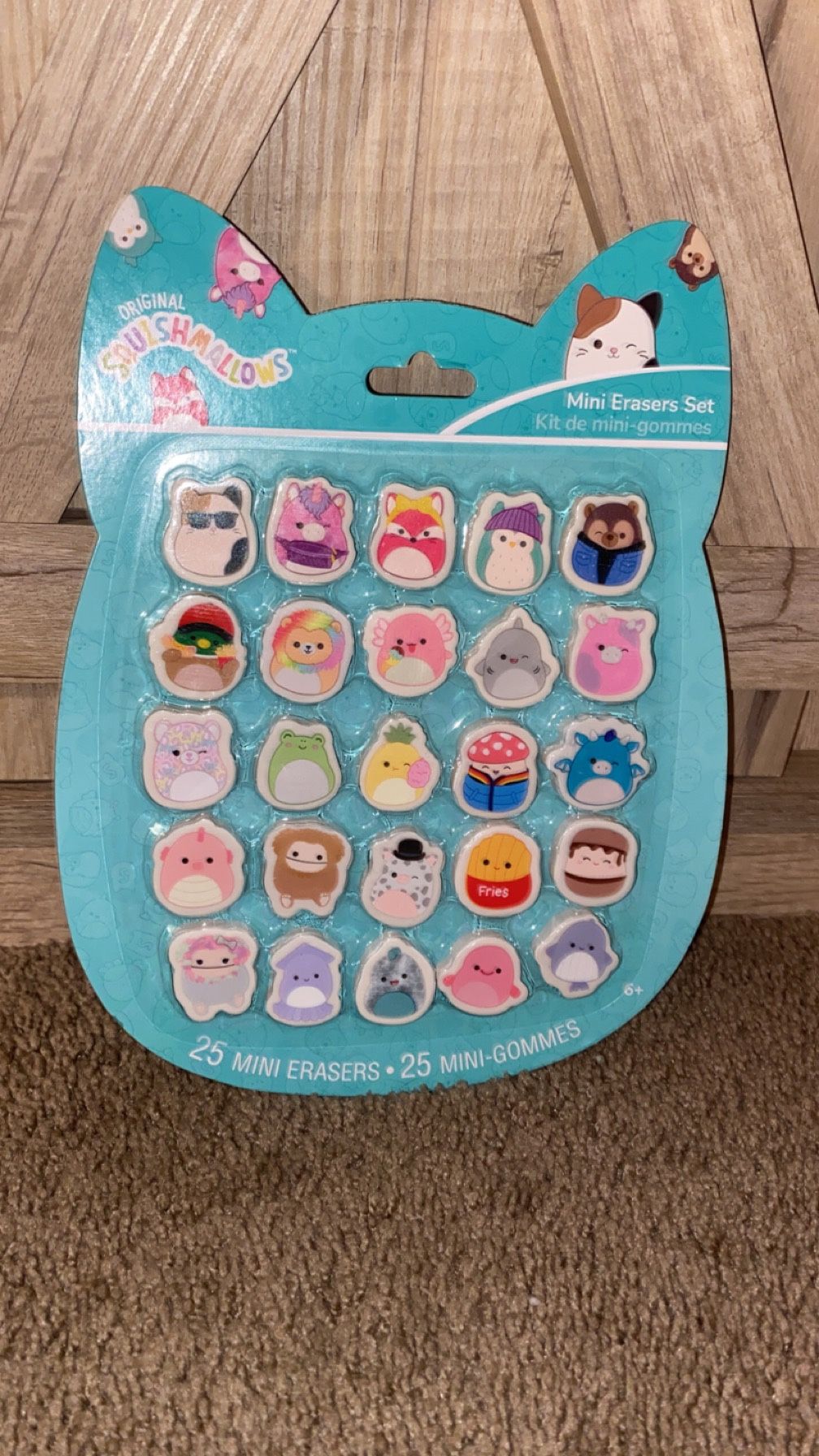 Squishmallow Eraser Collection