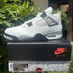 Nike Air Jordan 4 White Cements (12.5)