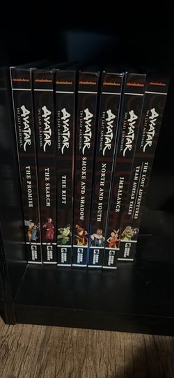 Avatar The Last Airbender Graphic Novel Collection 7 books
