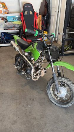 Green Kids Pit Bike Dirt Bike