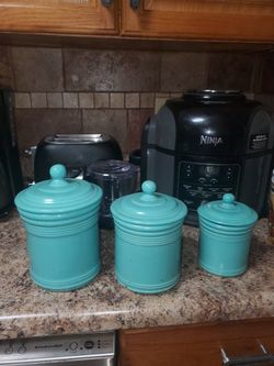 Set of 3 Canisters by "Cooks"