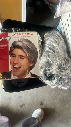 Halloween Late Nite Or Old Man Wig