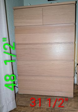 6 drawers dresser