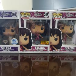 SET SELENA FUNKO POP