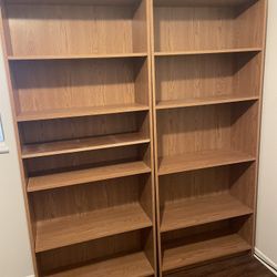 2 Book Shelves