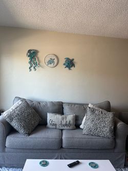 Two couches and a chair
