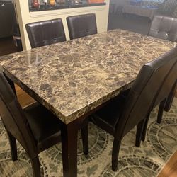 Donning  Table  With 6chair