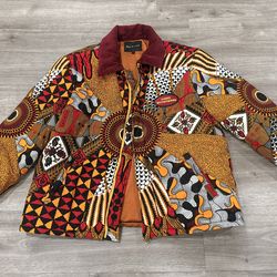 🔥 Royal Priesthood Statement Jacket – Premium Patchwork / Designer Piece