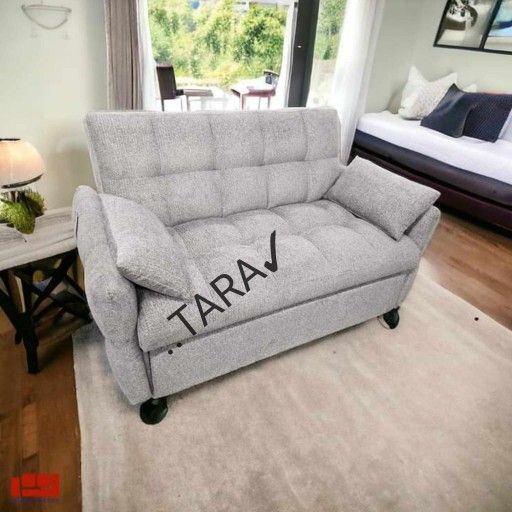 Loveseat pull out sofa bed  59"W x 32"D x 36"H