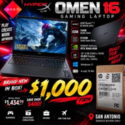 HP OMEN 16 Gaming Laptop – RTX 5060
