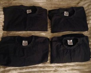 Pro Club 4X TALL Black Short Sleeve Shirts