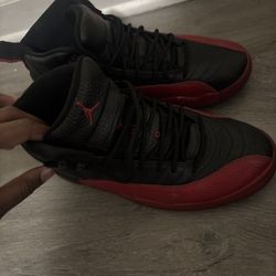 Air Jordan 12 “Flu Game” — Iconic Black & Red Legacy. They Had Got To Small So My Friend Wanted To But The But His Price Was To Low 