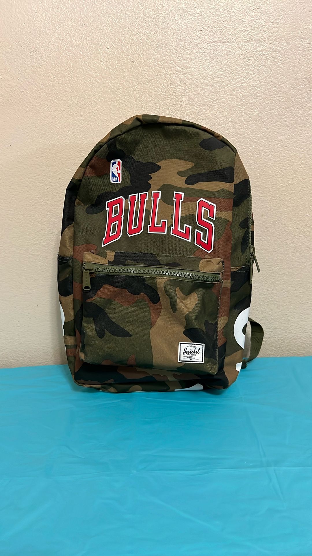 Chicago Bulls Camouflage Backpack