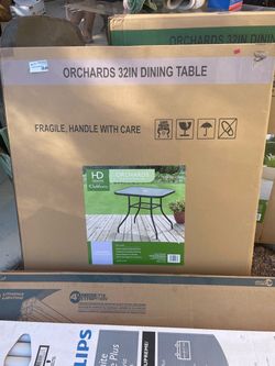 Outdoor table