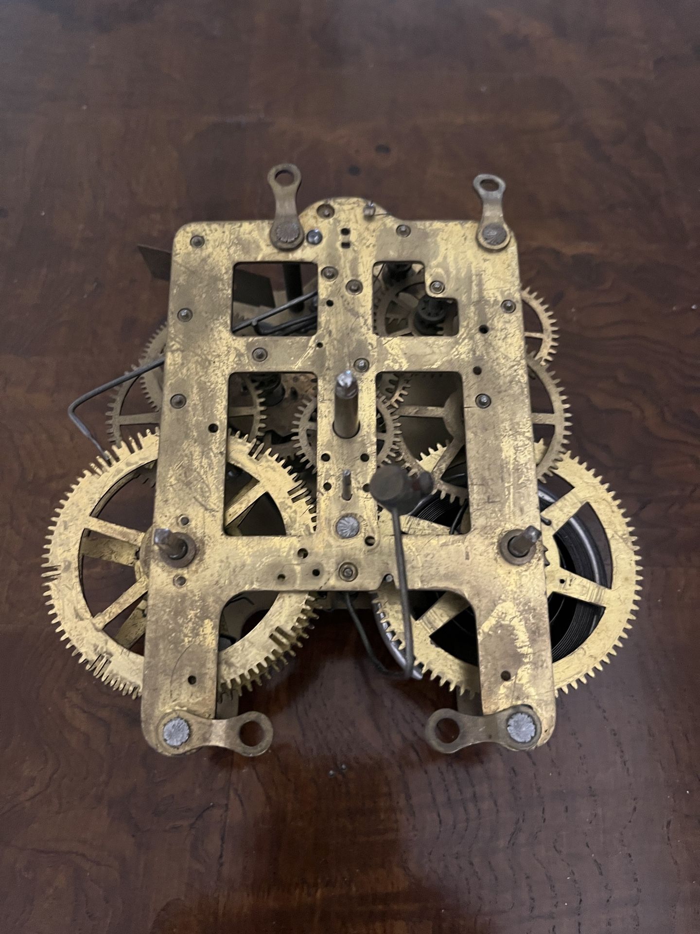 Antique Mantle Clock Movement - Seth Thomas