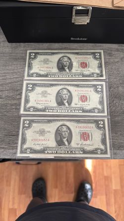 $2 Treasury Notes