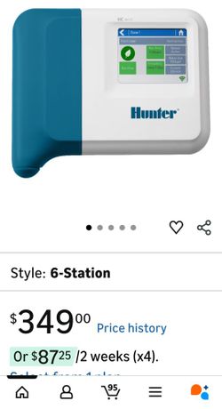 NEW Hunter Hydrawise 6 Station Smart Irrigation Controller 
