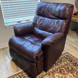 Leather Recliner 
