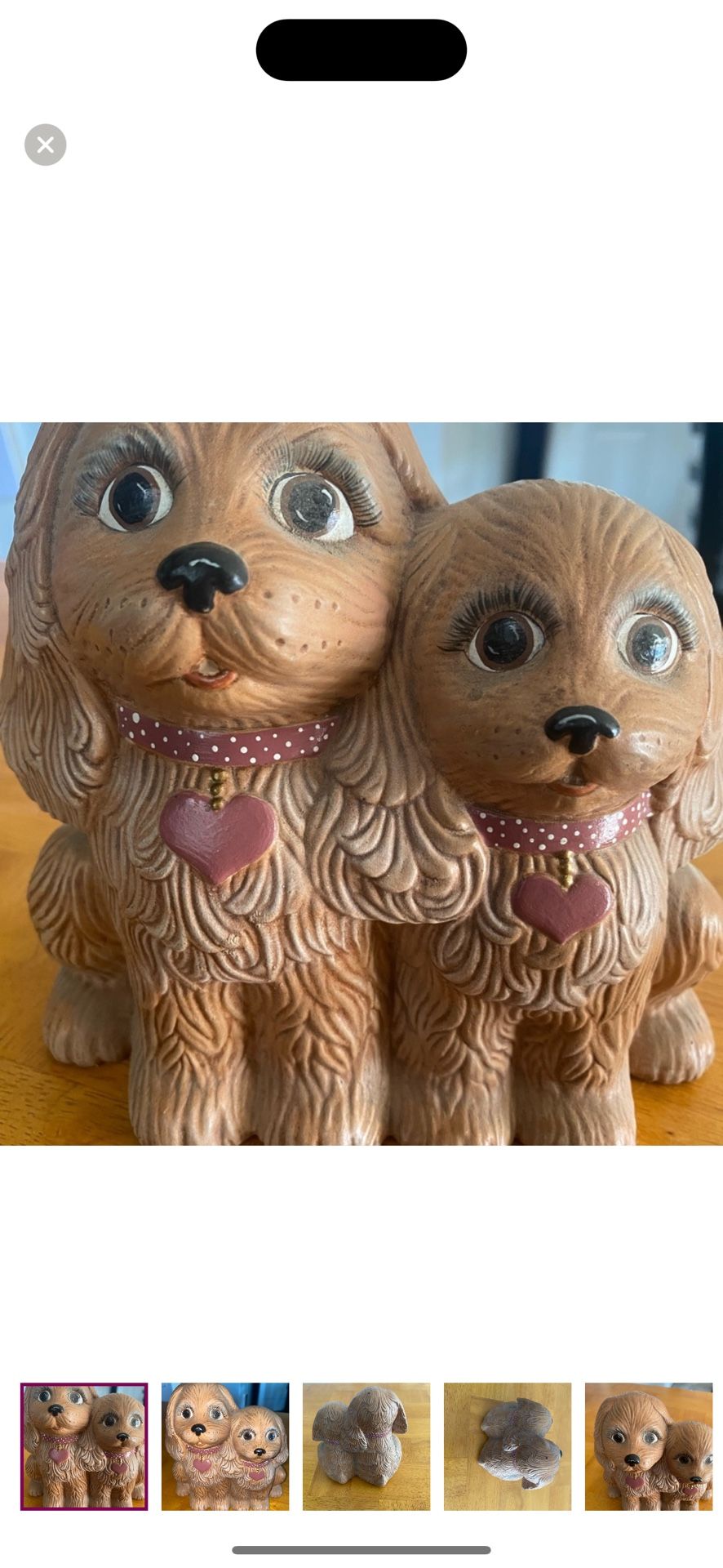 Puppy Dog Figurine Decor