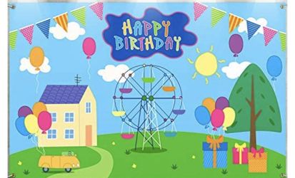 Peppa Pig Backdrop