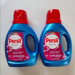 2 Persil Detergent Intense Fresh 34oz