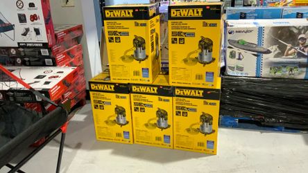 Dewalt Stainless Steel Quiet Wet/Dry Vacuum $80