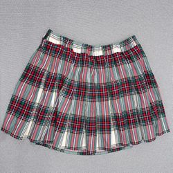 Aerie Plaid Pleated Mini Skirt(Never Worn)