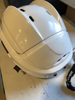 Bauer hockey helmet/ cages