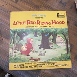 1969 Disney Little Red Roding Hold And Other Best Loved fairy yales