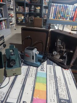 3 projectors that are really old