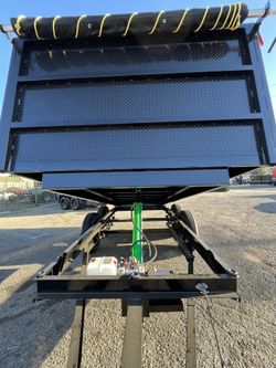 DUMP TRAILER DECK OVER 7x12x4