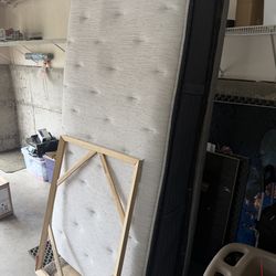 Single bed and frame