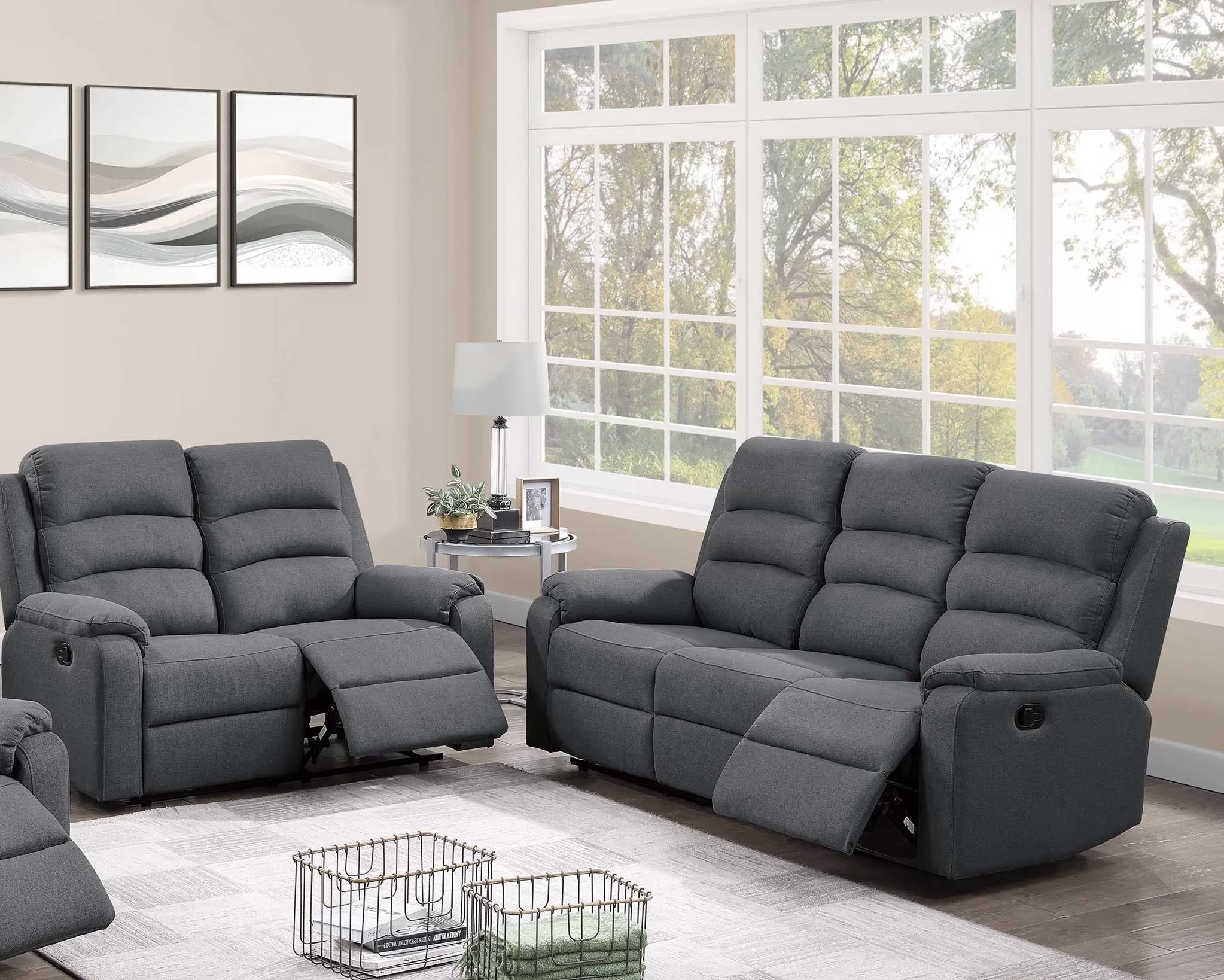 Recliner Sofa And Loveseat Set Brand New