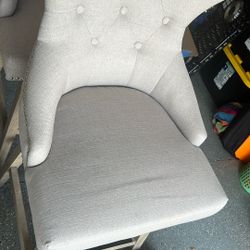 Hayes 24" Upholstered Wood Bar Stool  