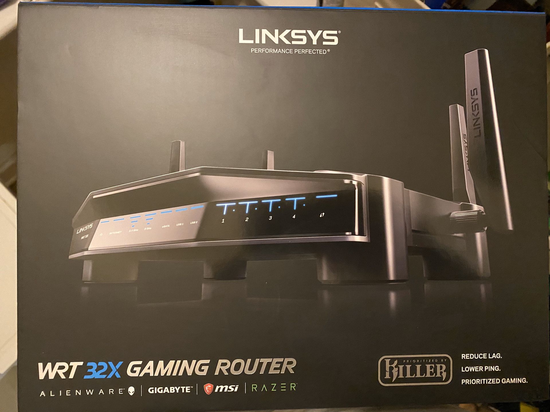 Linksys WRT32X AC3200 Dual Band WiFi Gaming Router with Killer Prioritization Engine