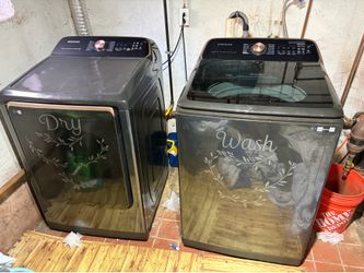 Samsung Bluetooth washer and dryer