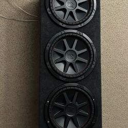 3 12 Inch Subwoofers