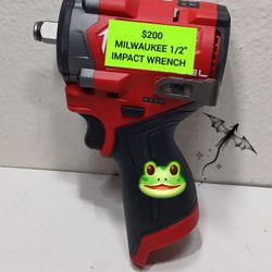 🔥 MILWAUKEE 1/2" IMPACT WRENCH TOOL 