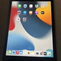 Apple iPad 5 Silver/black 128gb Unlocked 