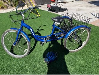 Schwinn Meridian Adult Tricycle Blue