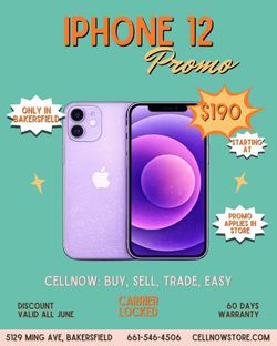 iPhone 12 carrier locked