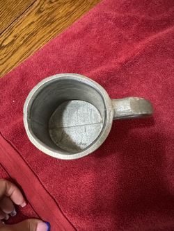 Medieval times beer pewter looking mug