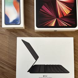 Empty Boxes For iPhone 12 , iPad And Keyboard 