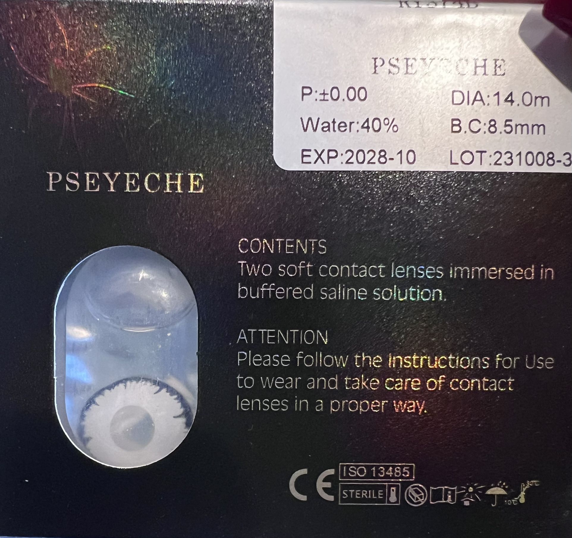 Halloween Contact Lenses