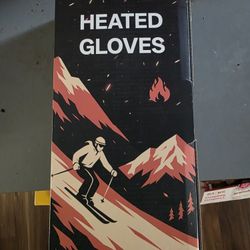 New And Never Worn - Heated Gloves Size L - Still In Box