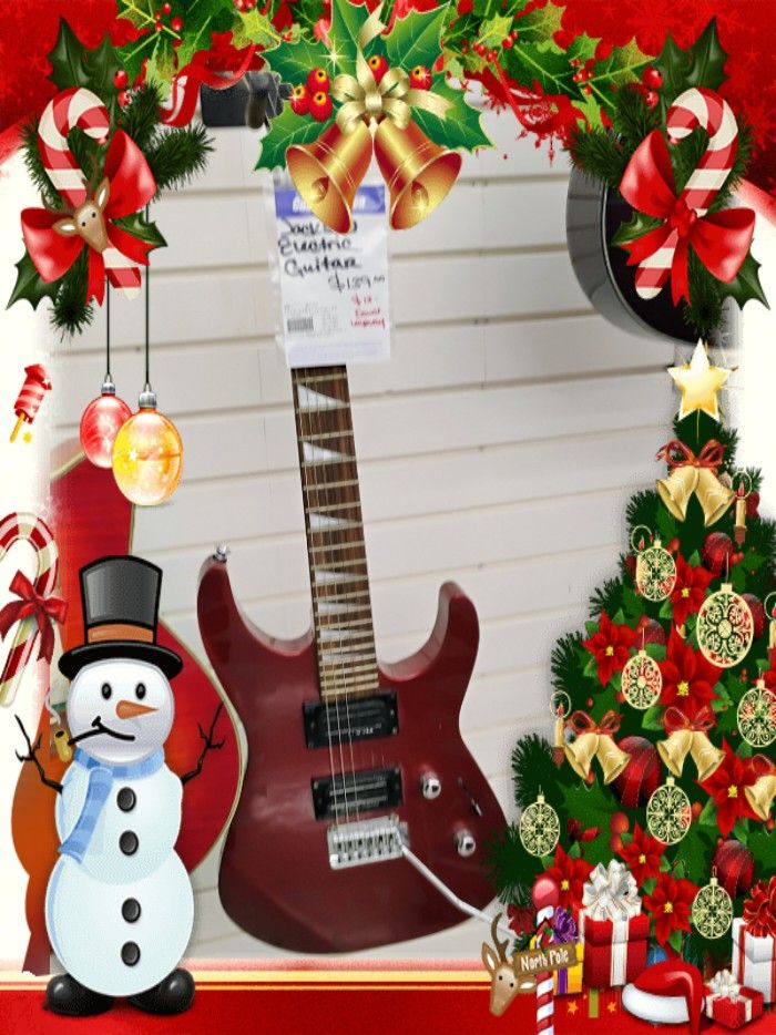 Santa Guitar