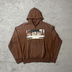 The Last Supper Zip Up Hoodie XL