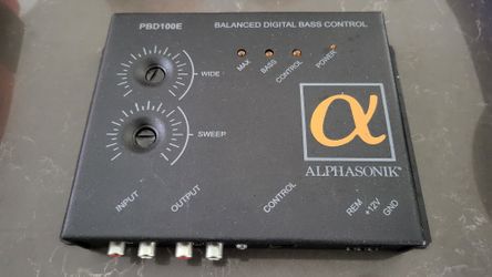 Alphasonik Digital Bass Control for Car Audio (Epicenter)