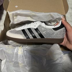 rhinestone adidas